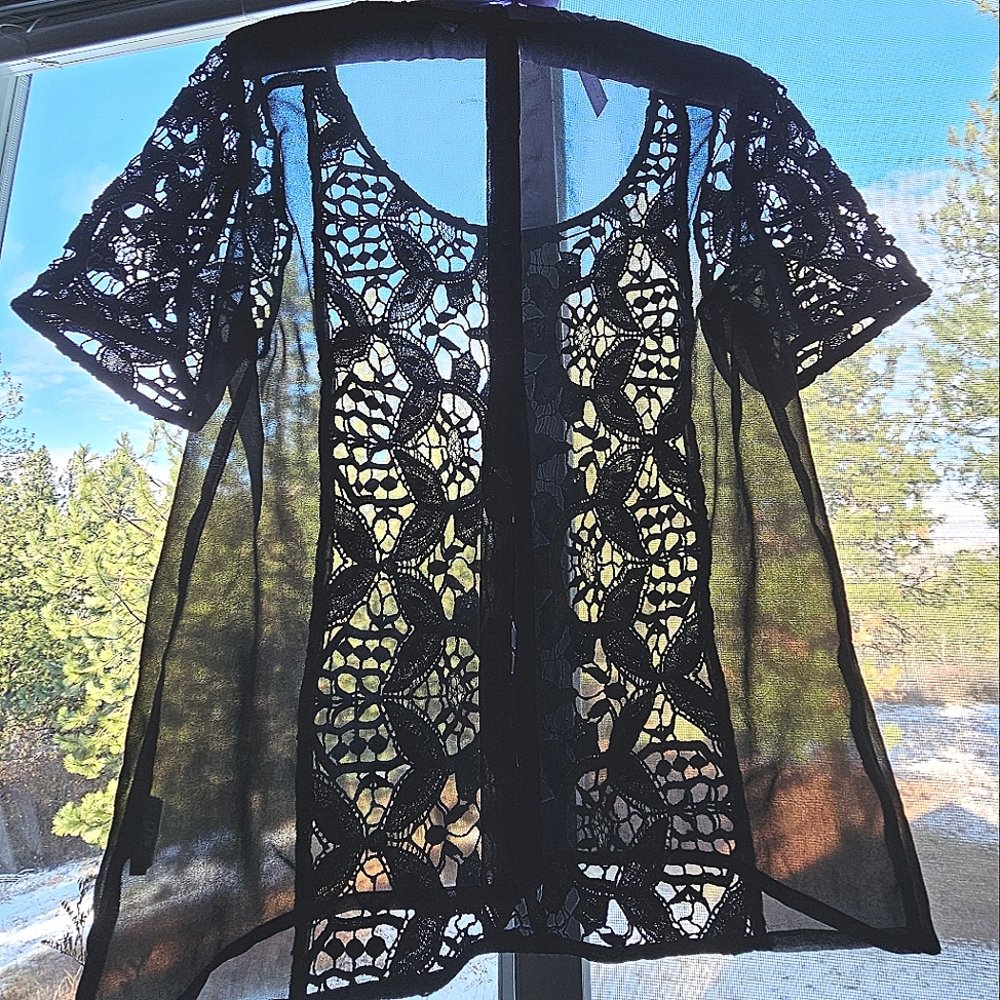 Black American Eagle Blouse